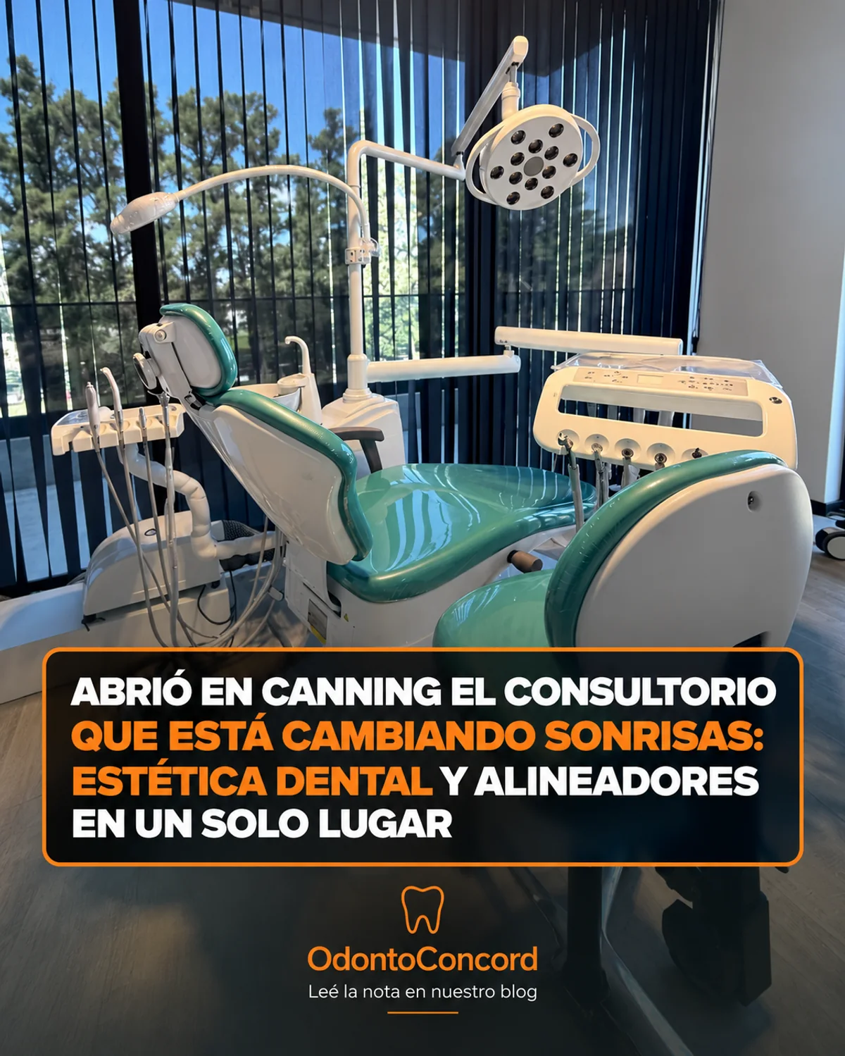 Noticia de Odonto Concord sobre la apertura del consultorio de estética dental y alineadores en Canning